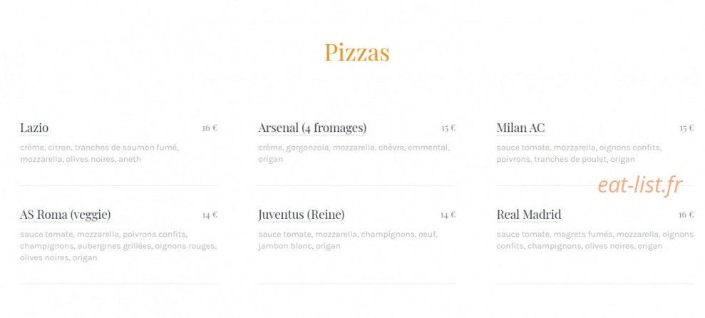 Pub Saint Aubin — carte page 8