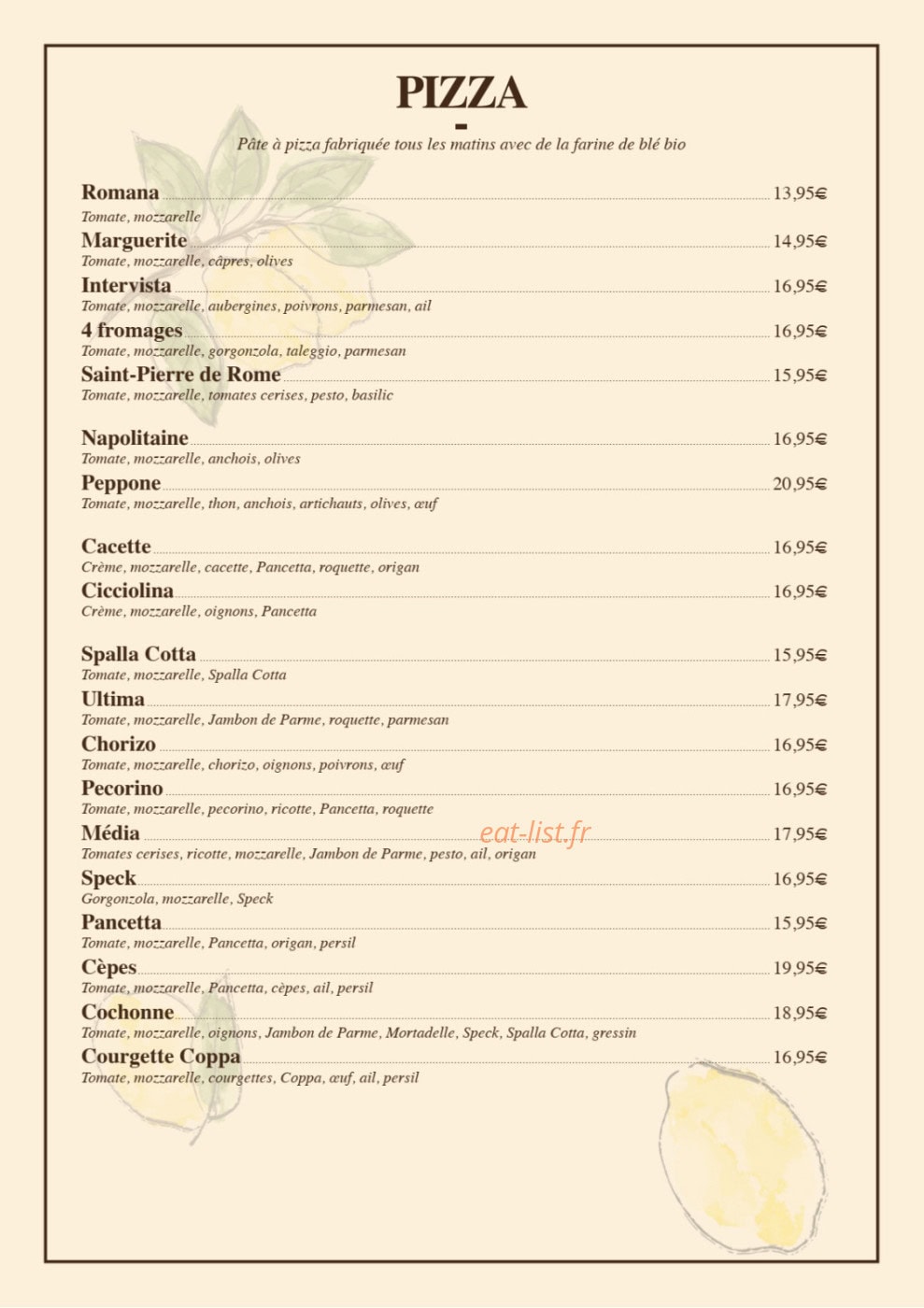 Ragazzi Peponne — carte page 6
