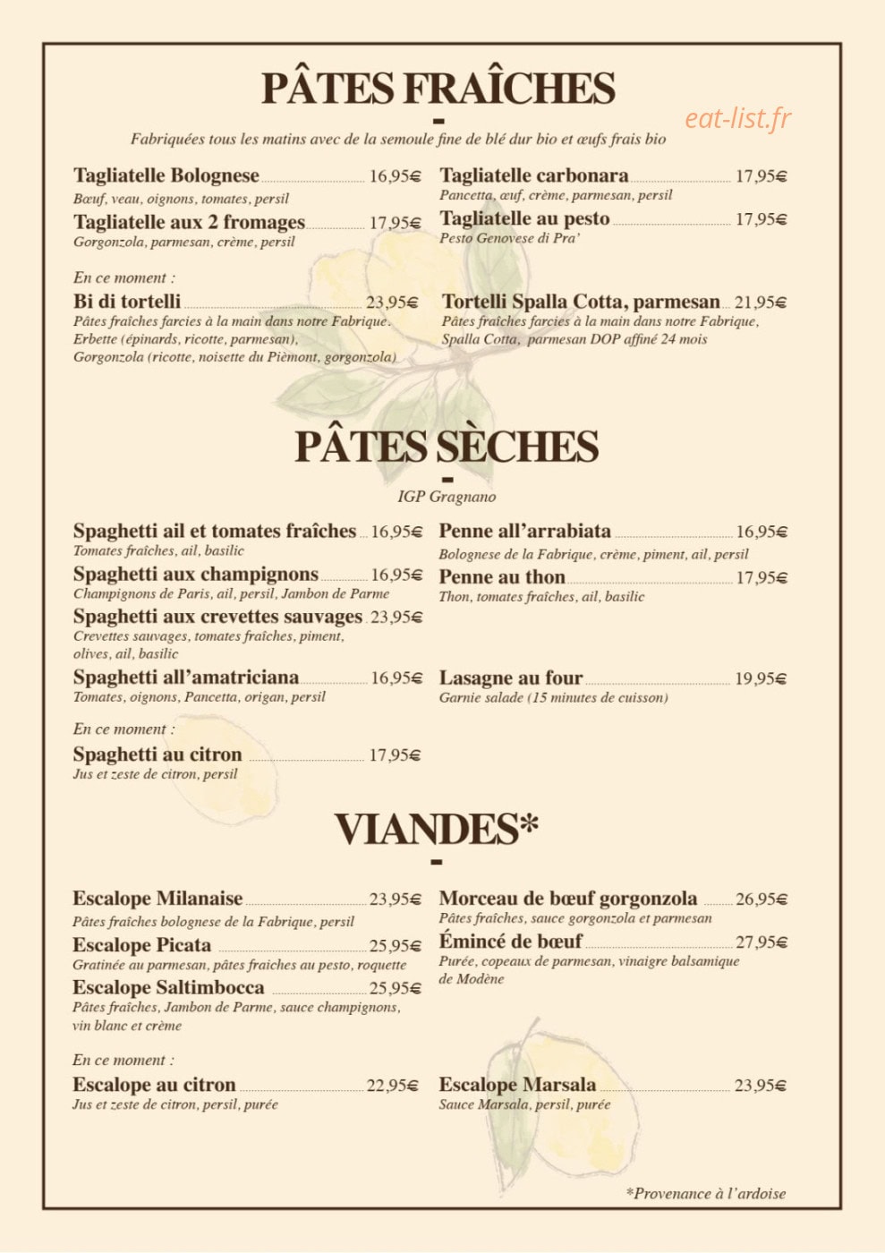 Ragazzi Peponne — carte page 5