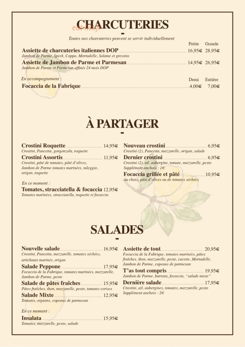 Ragazzi Peponne — carte page 4