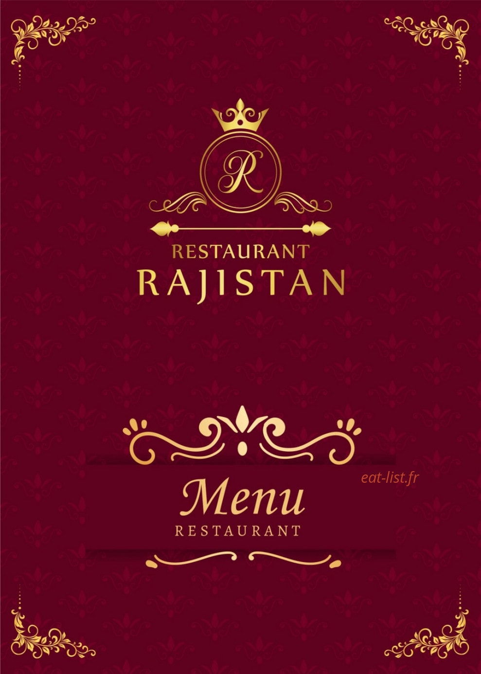 Rajistan — carte page 1