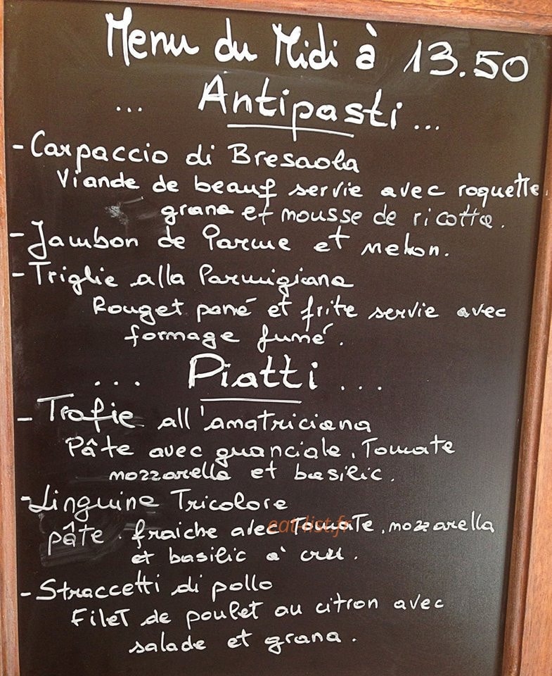 Ristorante osteria da luigi — carte page 2