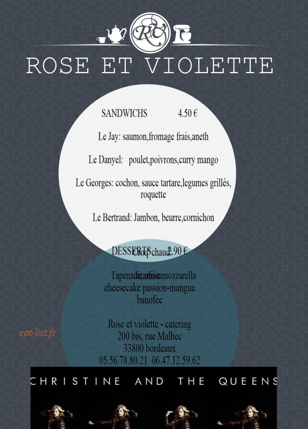 Rose & Violette — carte page 2
