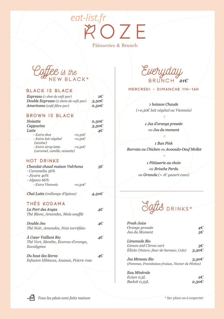Roze — carte page 1