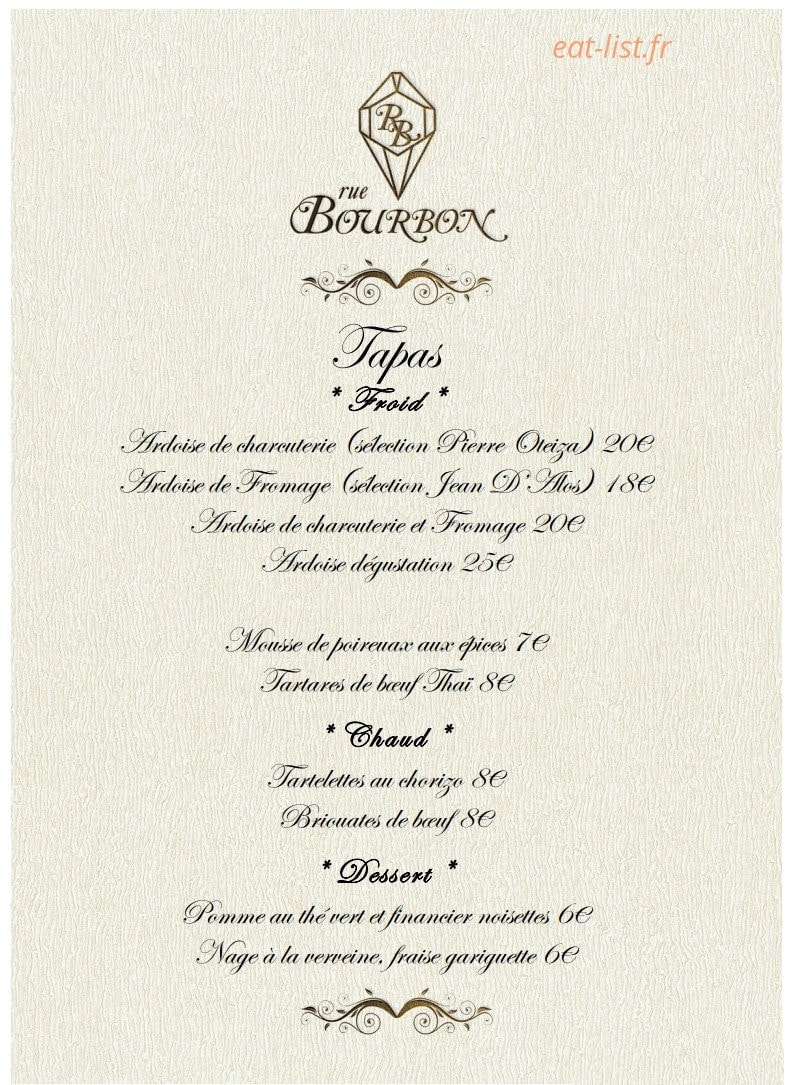 Rue Bourbon — carte page 4