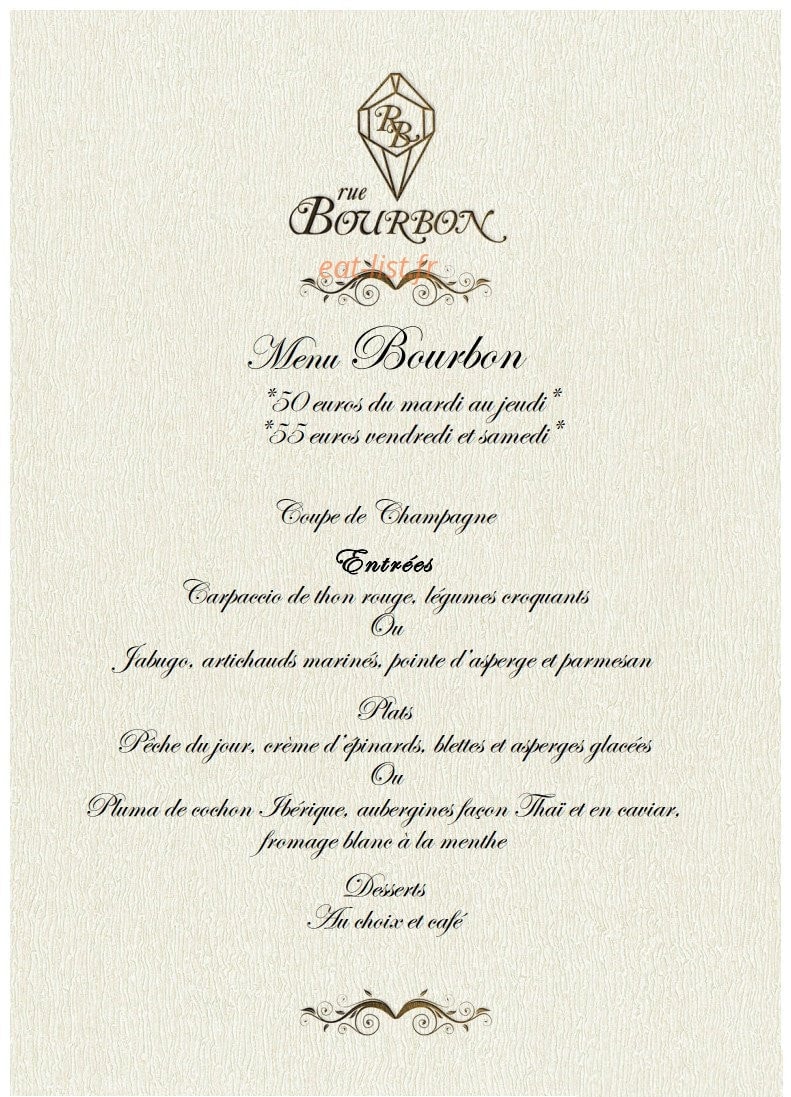 Rue Bourbon — carte page 3