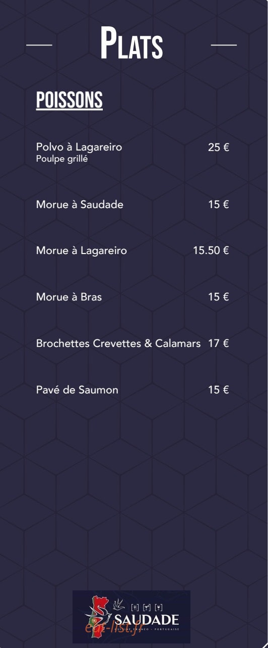 Saudade — carte page 2