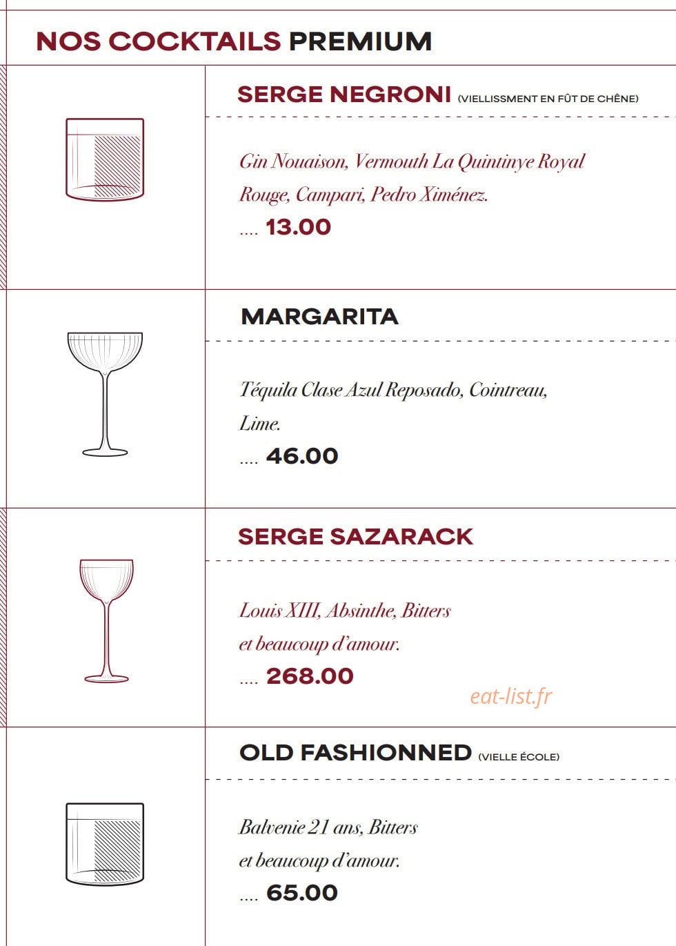Serge — carte page 6