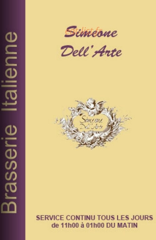 Simeone Dell'Arte — carte page 1
