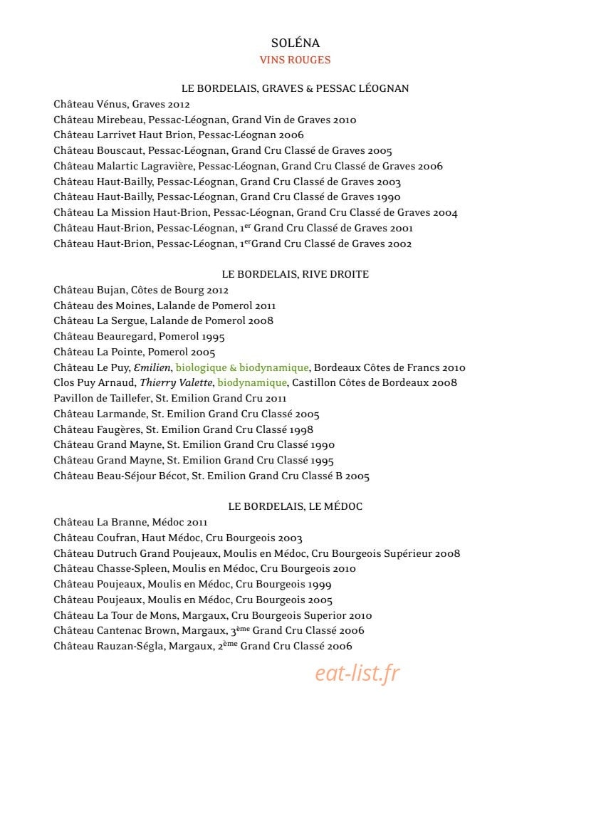 Soléna — carte page 5