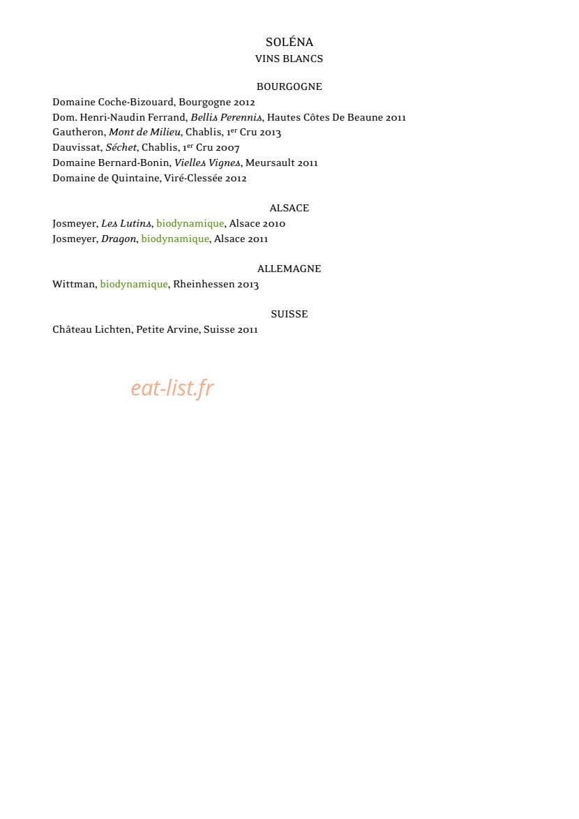 Soléna — carte page 4
