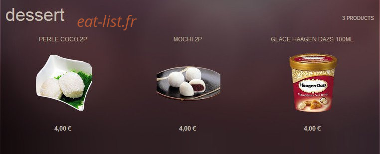 Sushi Creation — carte page 12