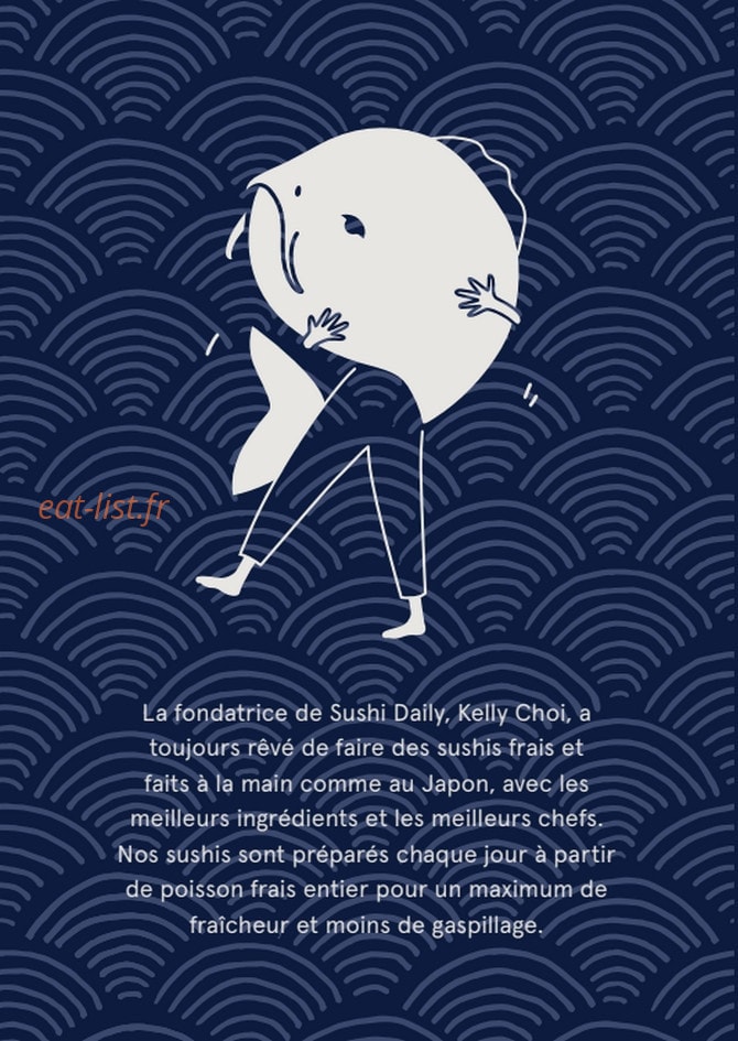 Sushi Daily — carte page 6