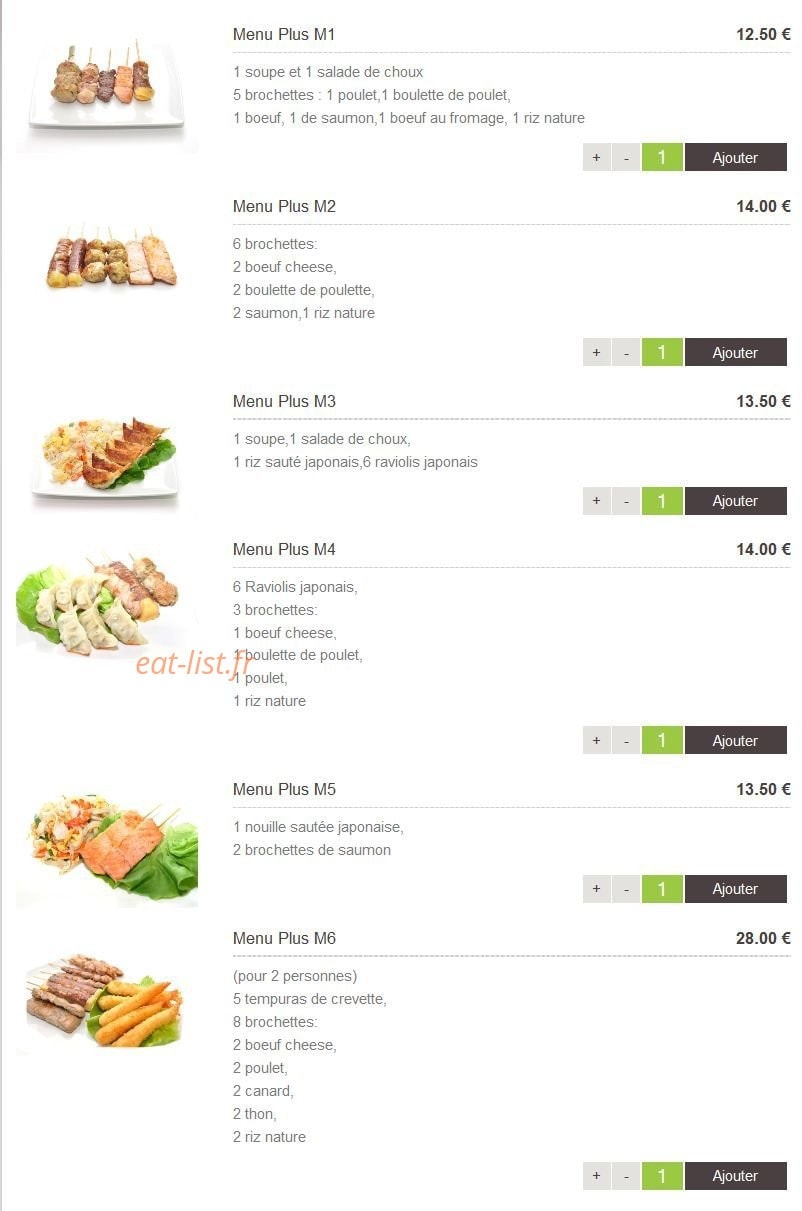 Sushi Design — carte page 5