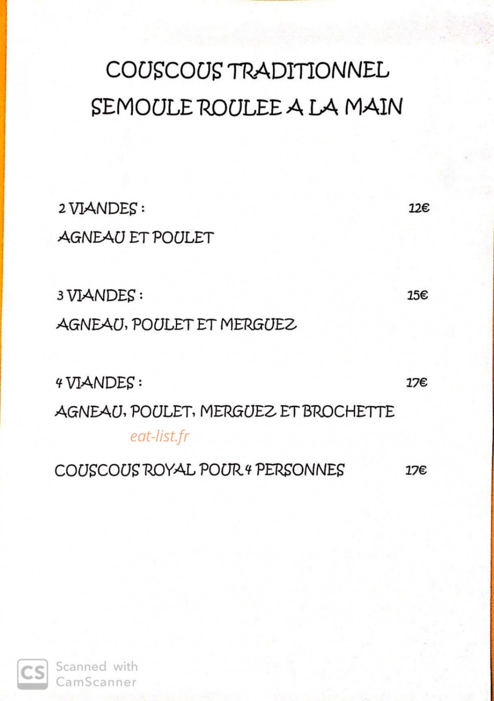 Tâam — carte page 3