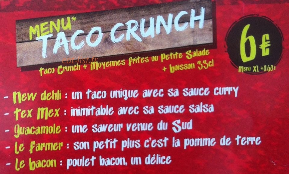 Taco Box — carte page 3