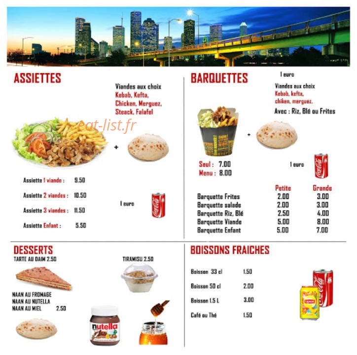 Taco Naan — carte page 3