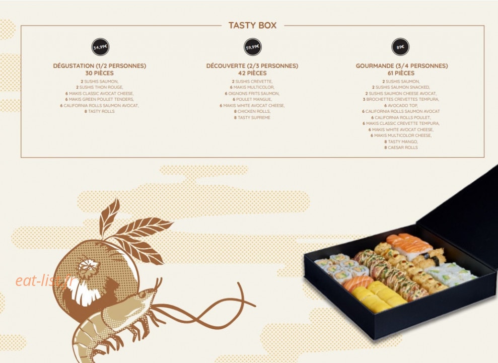 Tasty Rice — carte page 12
