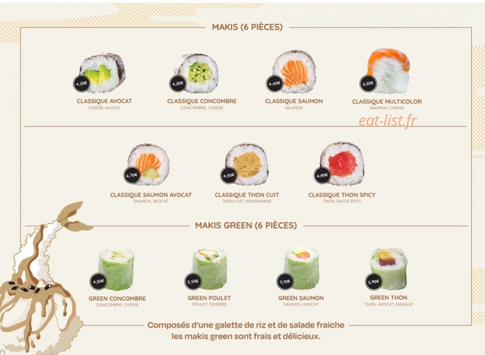 Tasty Rice — carte page 8