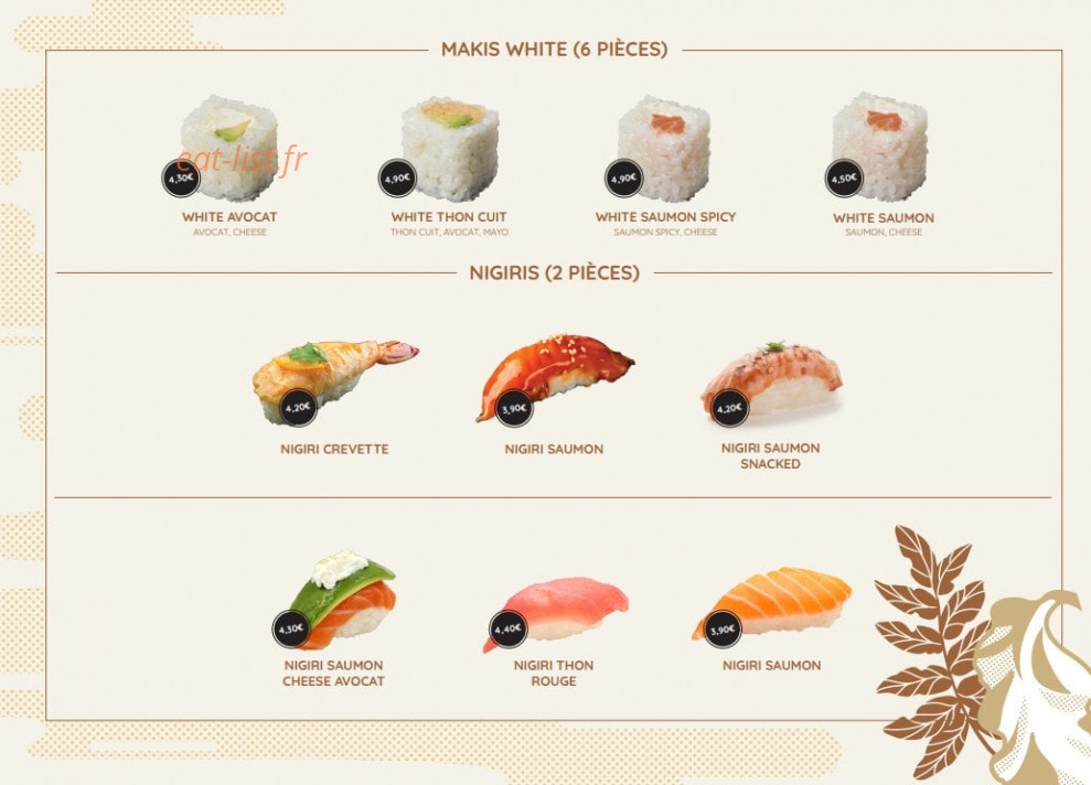 Tasty Rice — carte page 9