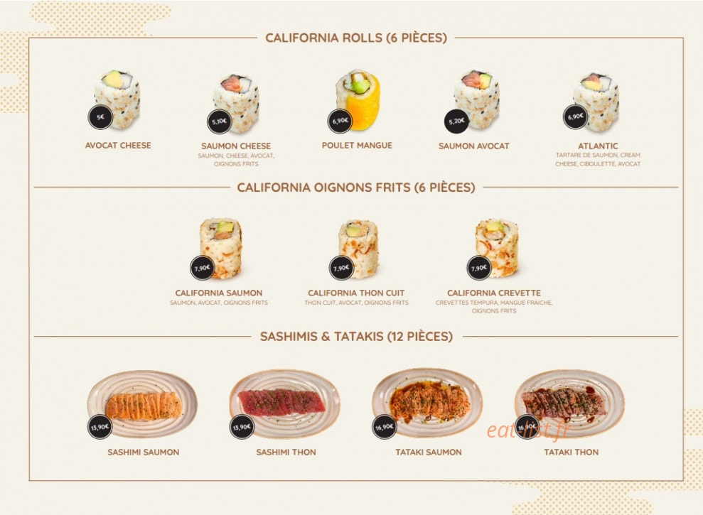Tasty Rice — carte page 7