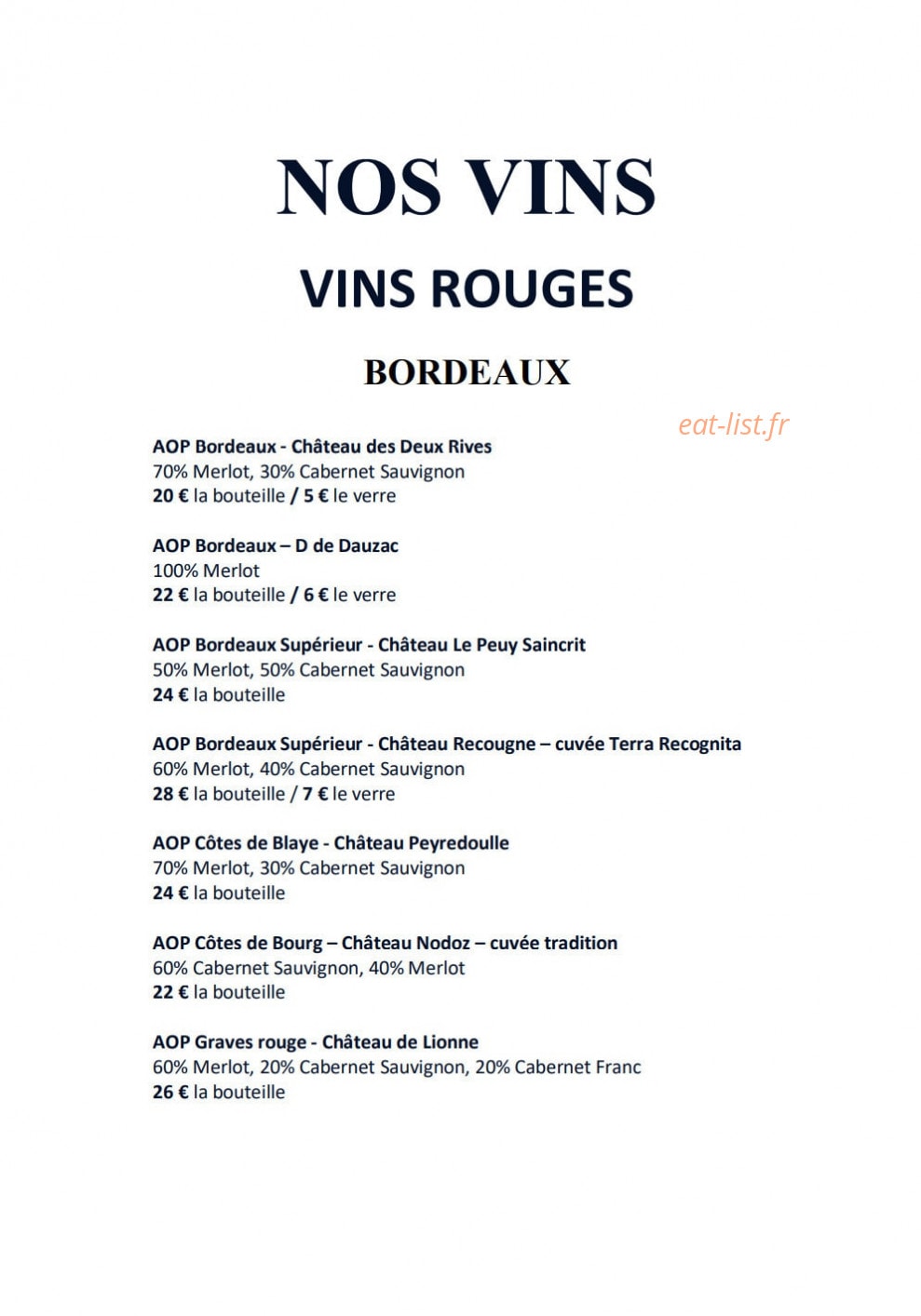 Temps à Nouveau — carte page 5