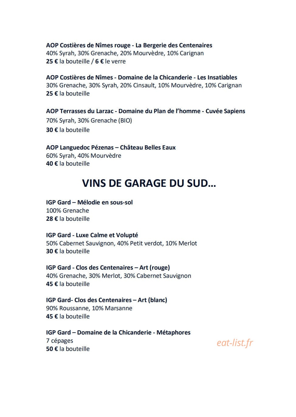 Temps à Nouveau — carte page 10