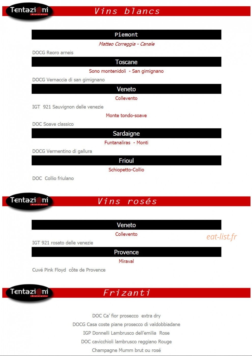 Tentazioni — carte page 9