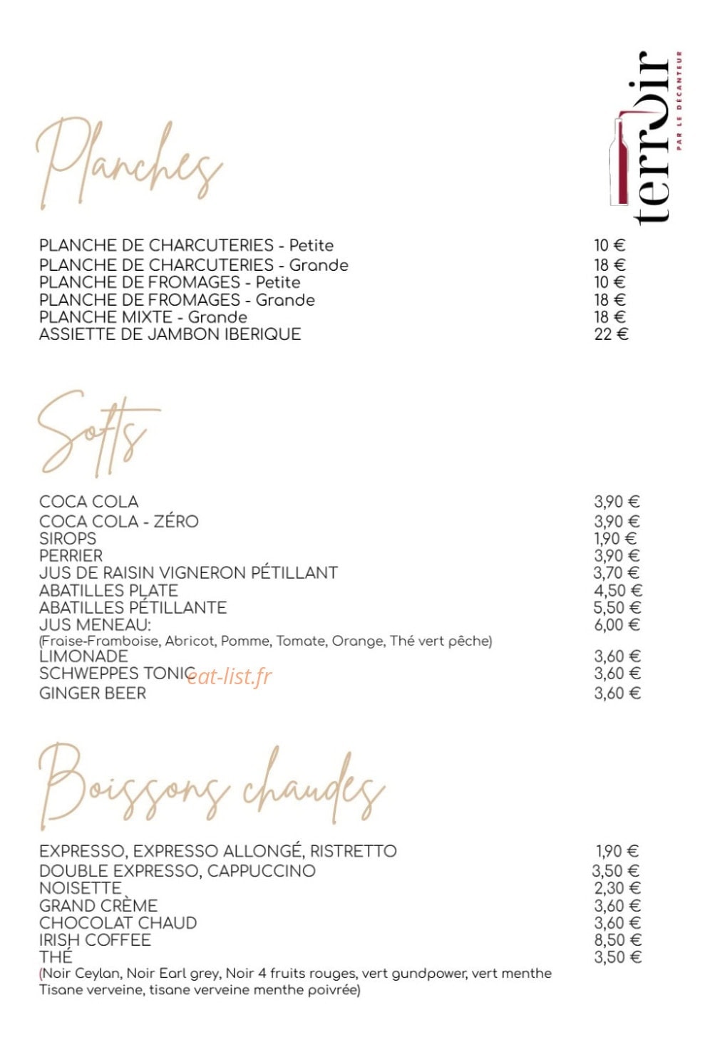 Terroir — carte page 4