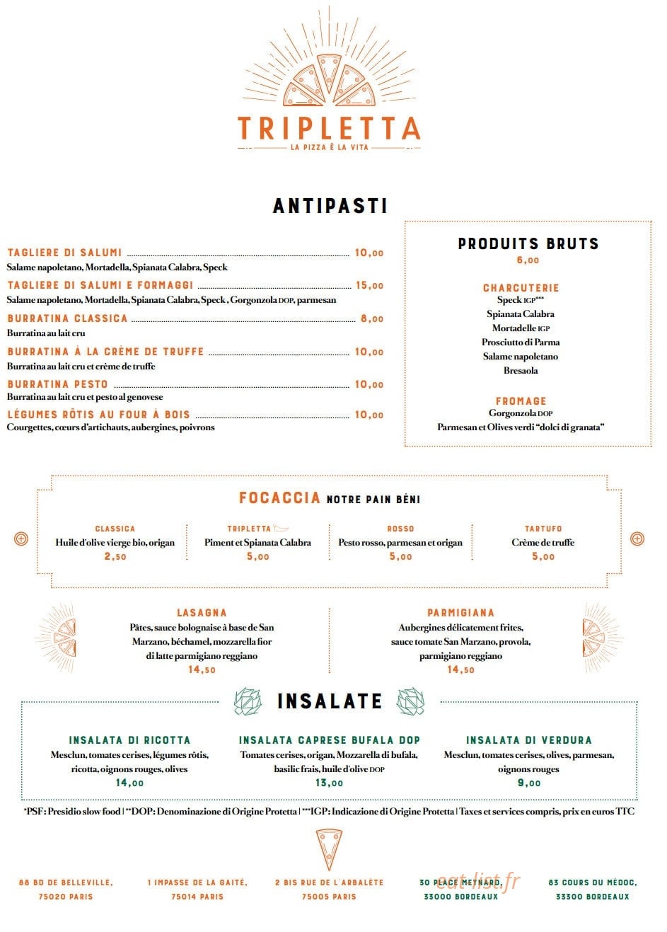 Tripletta — carte page 1