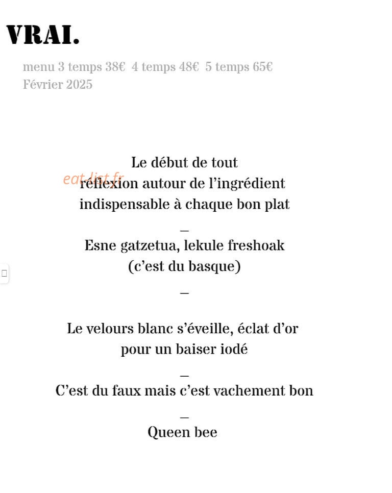 Vrai. — carte page 1