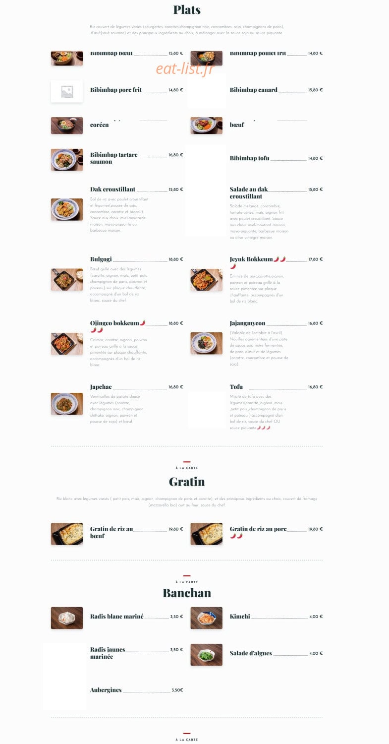 Yum Yum — carte page 2