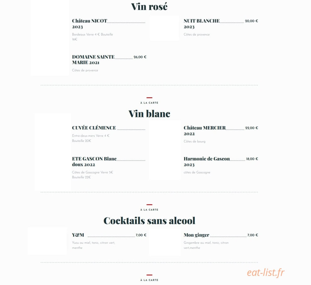 Yum Yum — carte page 4