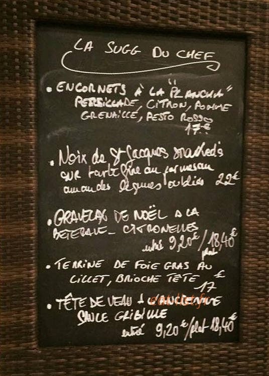 Au comptoir du marché — carte page 2