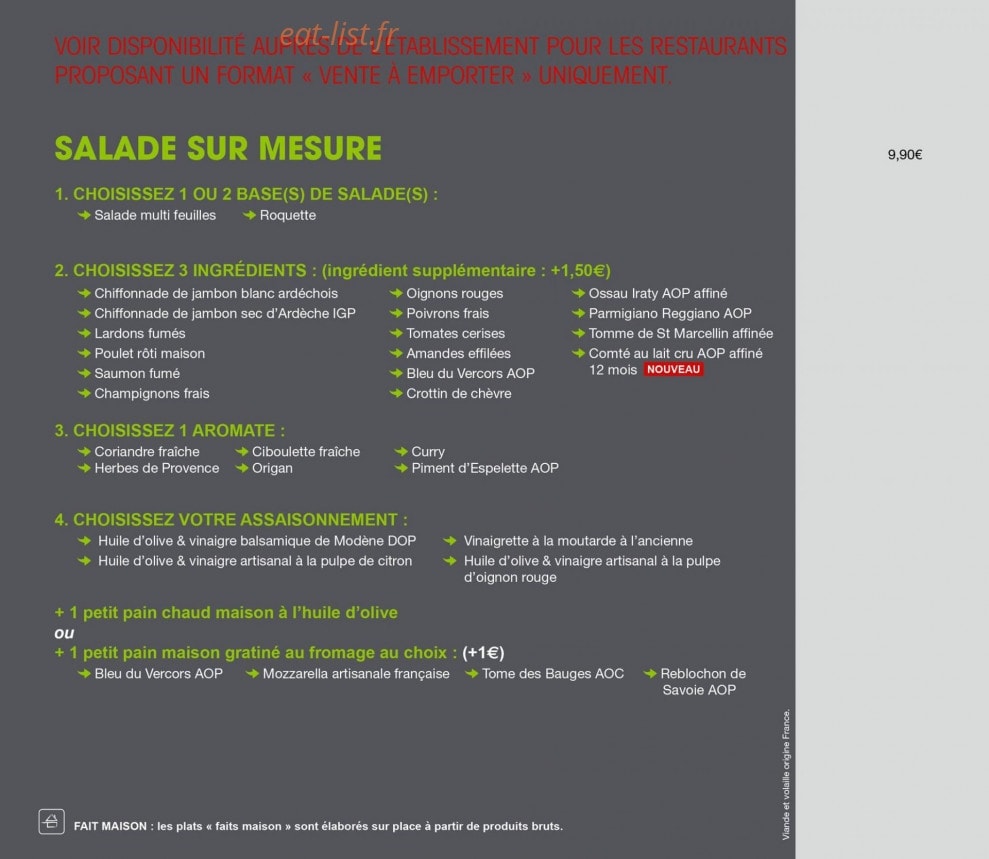 Basilic & co — carte page 5