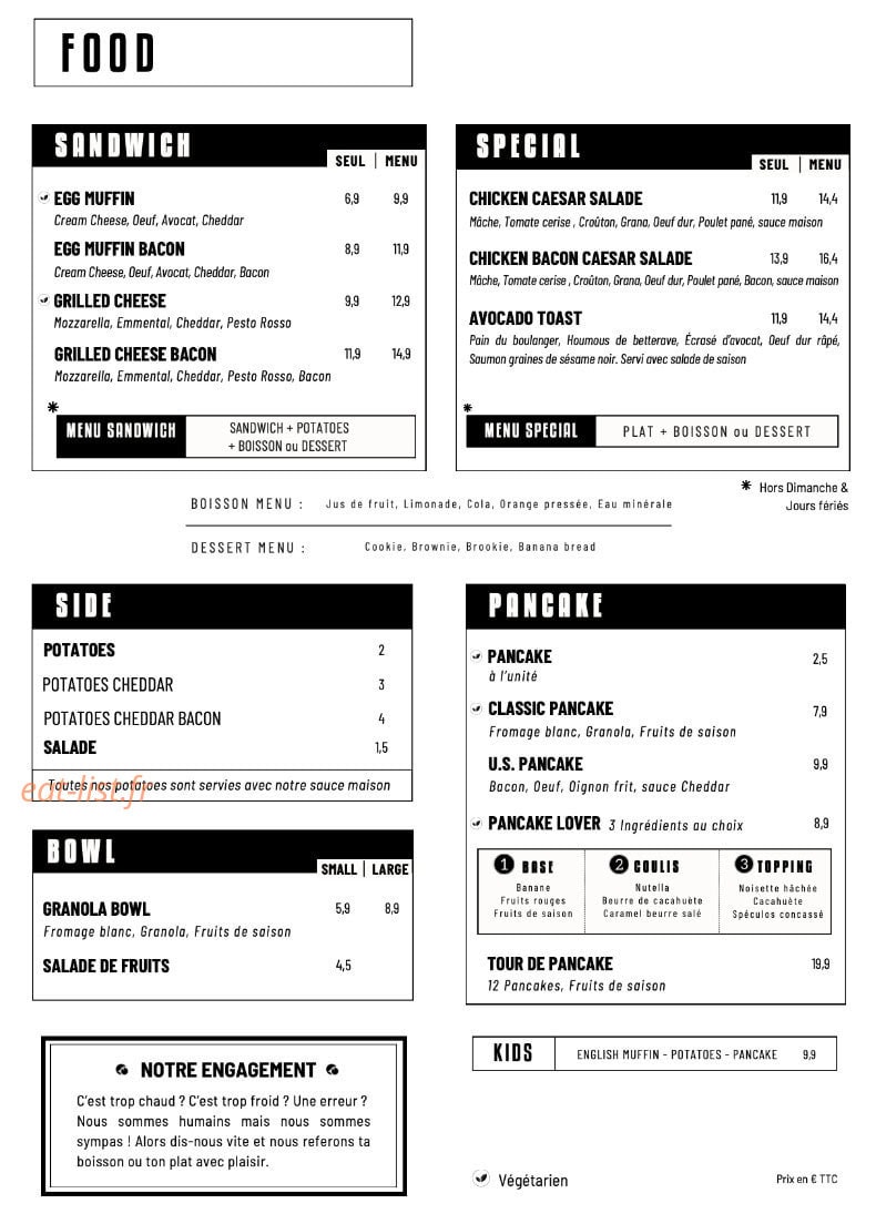 Cafeincup — carte page 2