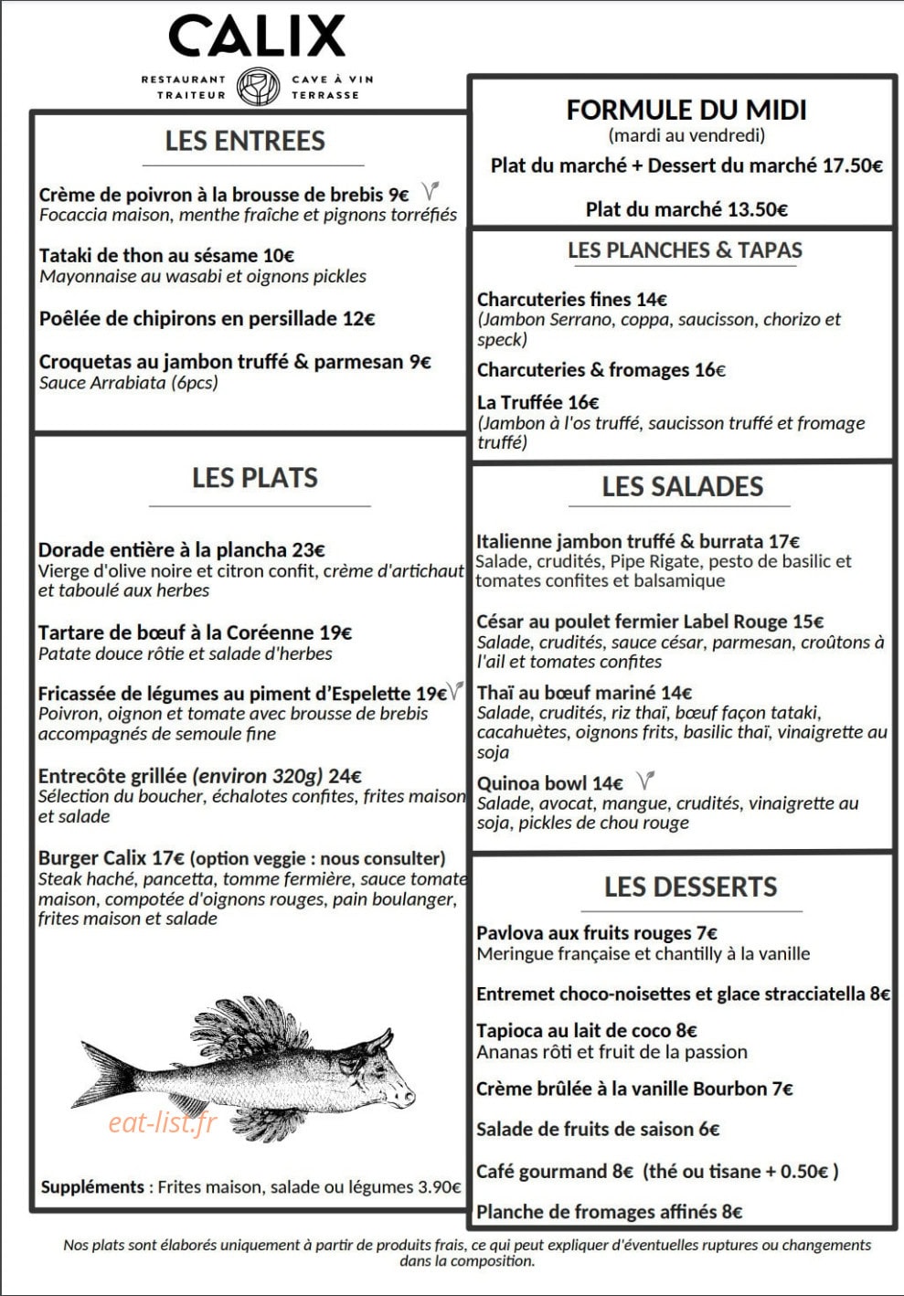 Calix — carte page 1
