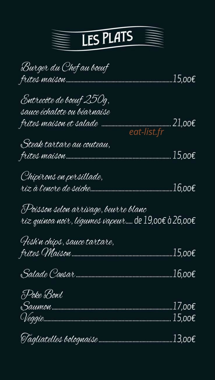 La Terrasse — carte page 2