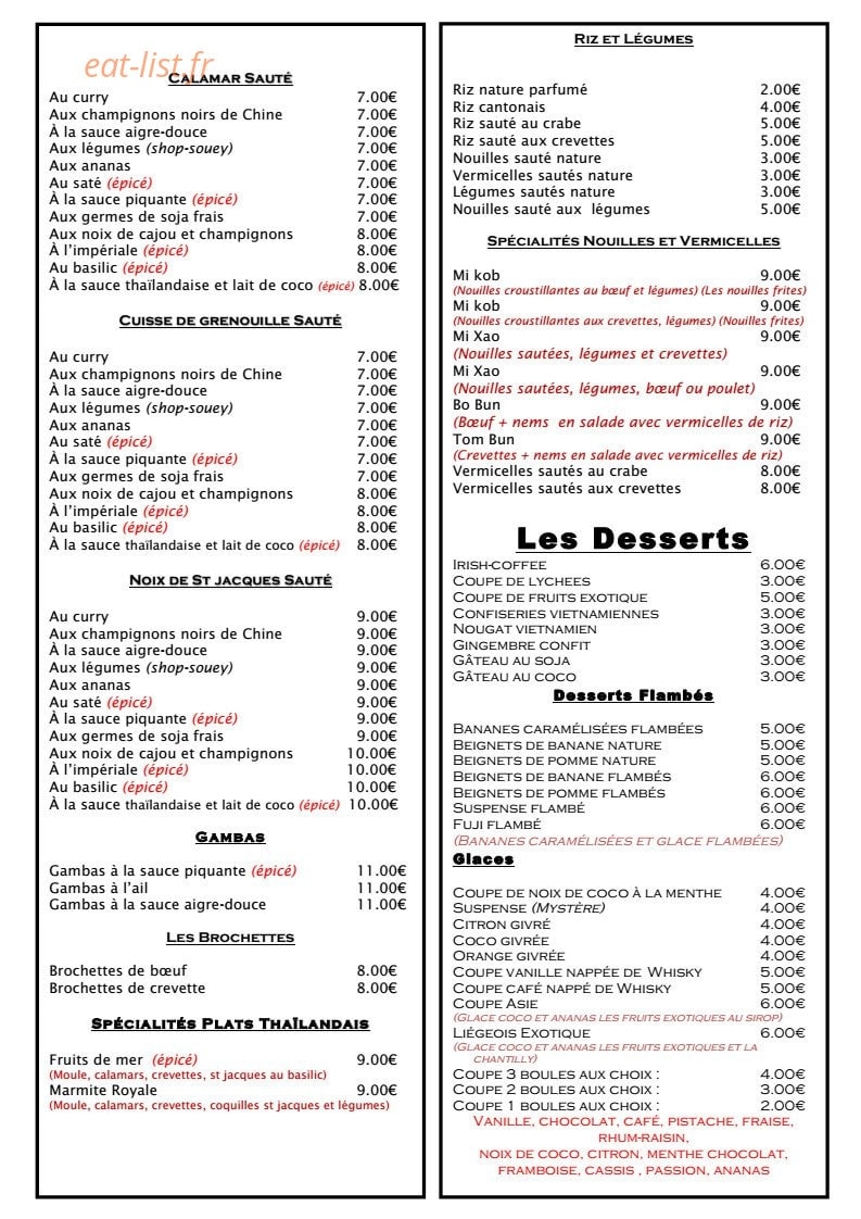 Le dragon de jade — carte page 2