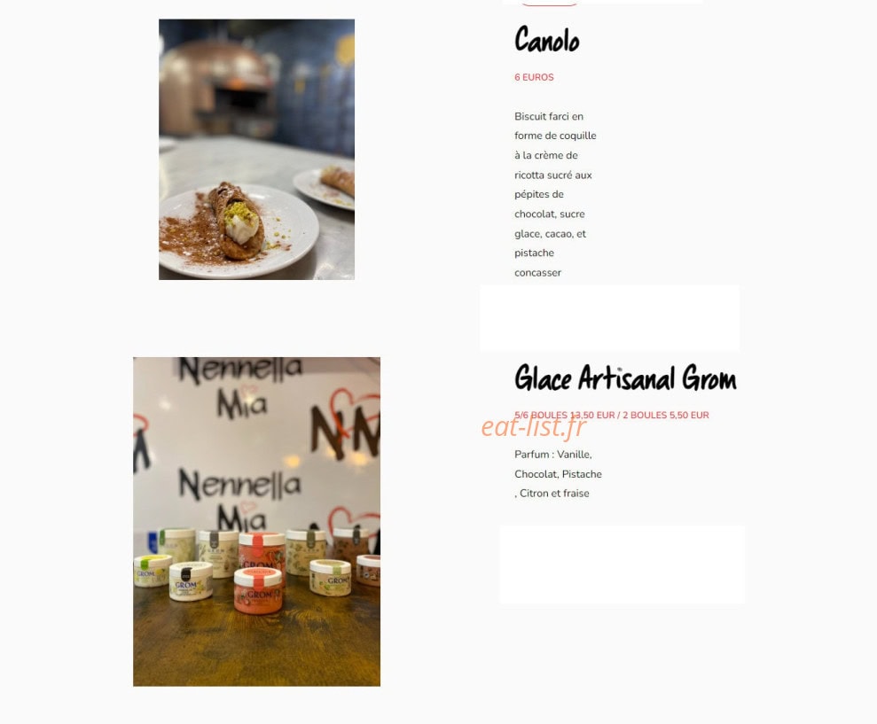 Nennella Mia — carte page 9