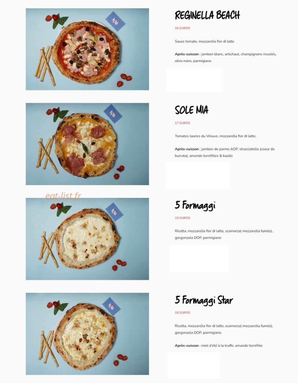 Nennella Mia — carte page 2