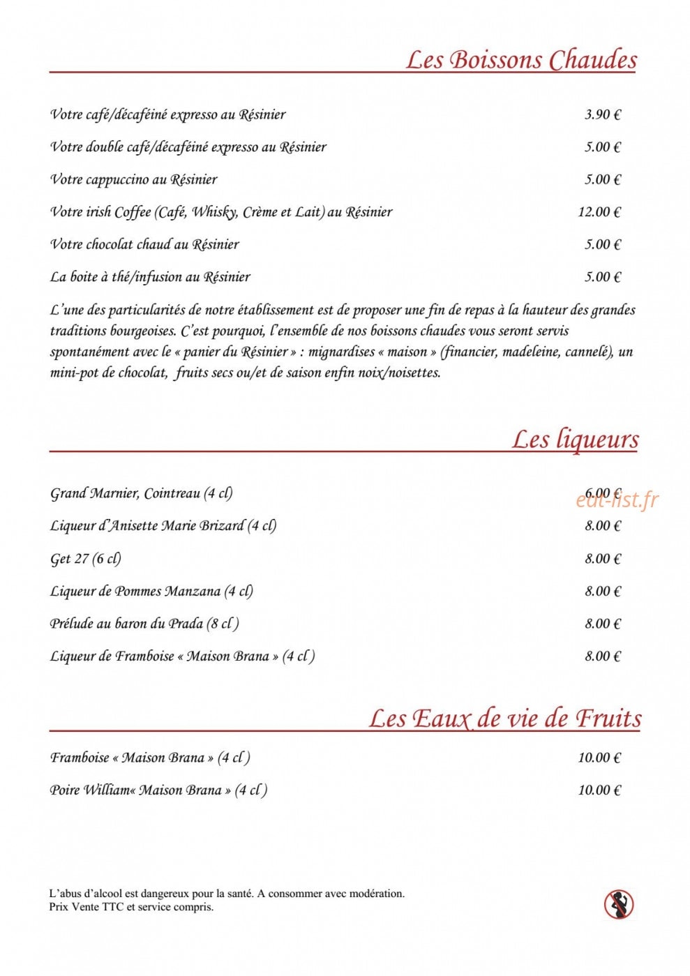 Le Résinier — carte page 23