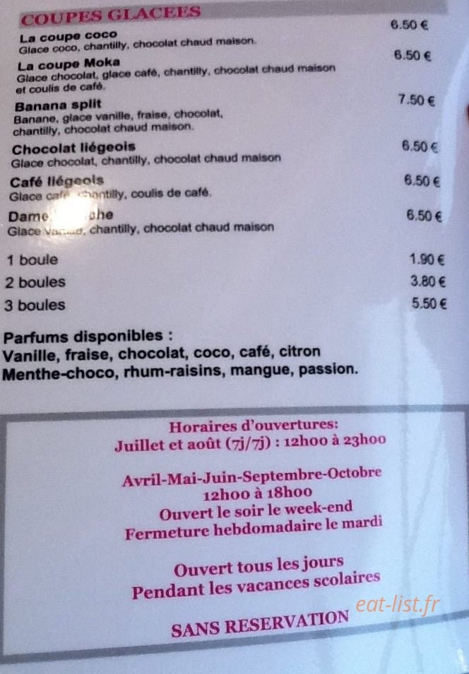Bla Bla Café — carte page 6