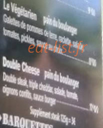 Burger & Co — carte page 4