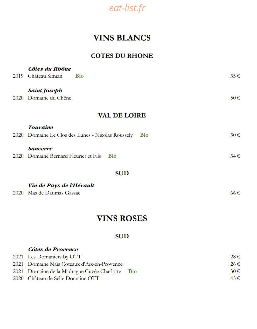 Club Plage Pereire — carte page 4