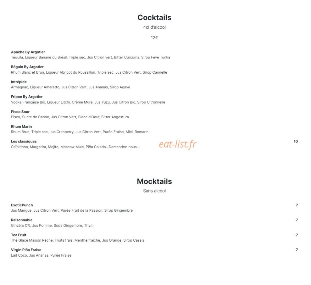 Coquille — carte page 8