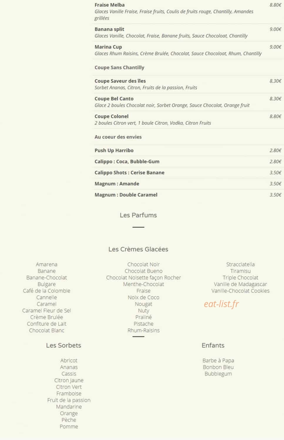 La Marina — carte page 4