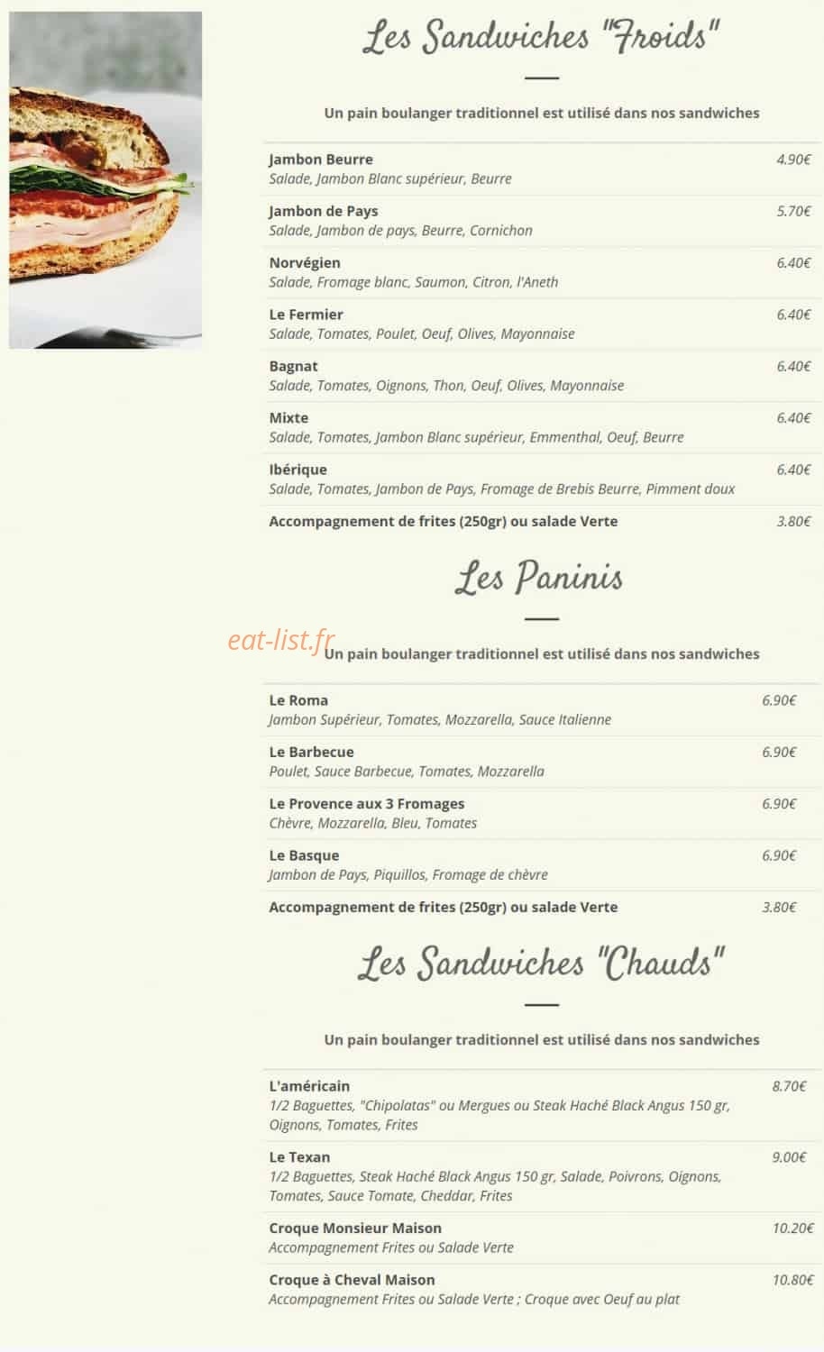 La Marina — carte page 7