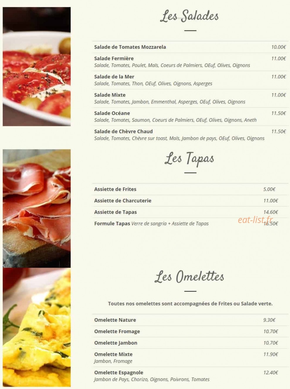 La Marina — carte page 1