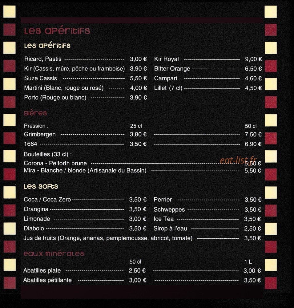 La Table du Boucher — carte page 5
